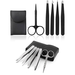 Kit Profesional 4 en 1 para Dar Forma a las Cejas - Pinzas y Cepillo para Pestañas con Punta Inclinada de Acero Inoxidable a un Precio Razonable - Product Image 6