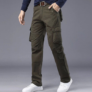 Pantalon de survêtement personnalisé 3Starsexperts pour homme, coupe droite, en coton et toile, poids moyen, idéal pour le fitness et les activités de plein air - Product Image 5