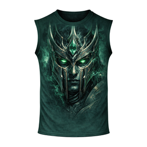 Camiseta deportiva sin mangas para hombre, tela ligera que proporciona flujo de aire, comodidad y durabilidad para entrenamientos en el gimnasio y uso deportivo. - Product Image 4