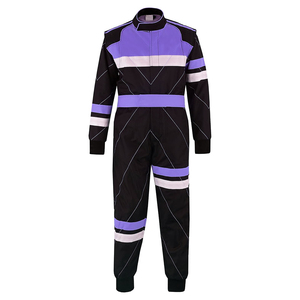Combinaison de karting personnalisable grande taille imprimée par sublimation numérique pour adultes, une pièce, séchage rapide, coupe-vent, unisexe, course automobile - Product Image 1