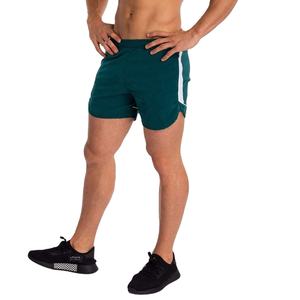 2024 nouvel an léger respirant Gym Shorts pour hommes séchage rapide solide motif taille Fitness Shorts en gros - Product Image 4