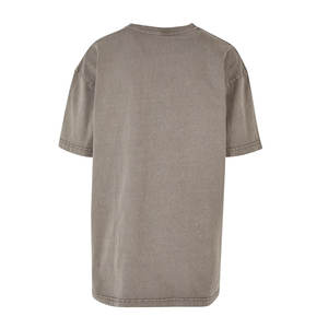 Camiseta de Mujer de Alta Calidad, Poliéster/Algodón, Lavado Ácido, Manga Corta, Cuello Redondo, Transpirable, Ecológica, Secado Rápido, Verano - Product Image 6