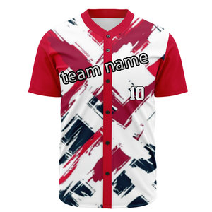 Nouveaux maillots de baseball pour hommes 2026 – Vente en gros, haute qualité, étiquette personnalisée, maillots de baseball et de softball - Product Image 1