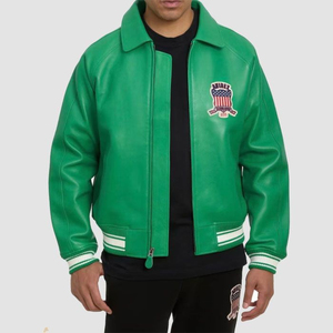 คอลเลคชั่นฤดูหนาวปี 2026 เสื้อแจ็คเก็ตหนัง Avirex สำหรับผู้ชาย ปรับแต่งได้ตามต้องการ ดีไซน์เองได้ กันน้ำ มีหลายสี หลายขนาด คุณภาพดีที่สุด - Product Image 3