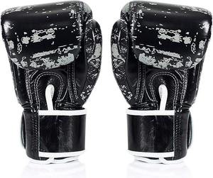 ถุงมือชกมวยแฟร์เท็กซ์สีดำและสีเทาแบบสั่งทำพิเศษ ดีไซน์ใหม่ สำหรับทุกการใช้งาน เหมาะสำหรับการฝึกซ้อมและการต่อสู้ - Product Image 3