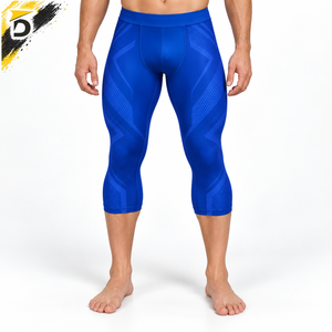 Premium <b>Men</b> Capri <b>Legging</b> Features Smooth Material Flexible Support And Lightweight Comfort <b>For</b> <b>Gym</b> Workout And Daily Exercise - Product Image 1