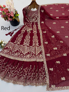 Robes pour femmes pakistanaises et indiennes, pour occasions spéciales, mariages ou tenues décontractées, nouvelles arrivées 2023, Salwar Kameez, Kurta, Lehenga, costume indien - Product Image 4