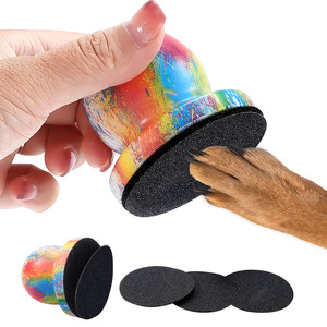 Lima de Uñas Ecológica de Madera para Mascotas – Diseño Redondo Desmontable para Recortar Suavemente las Uñas de Perros y Gatos - Product Image 1