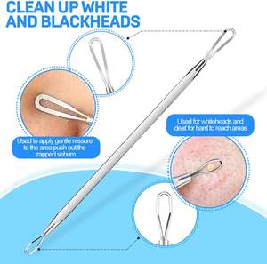 Extractor de Puntos Negros y Espinillas 2 en 1 Profesional UBI con Limpiador de Poros para Eliminar Comedones de la Cara y la Nariz - Product Image 2