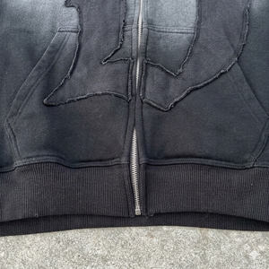 Sudadera con Capucha Bordada 100% Algodón OEM, Tejido de 220g, Transpirable, Corte Regular, Unisex, Tallas S-3XL, para Uso Casual - Product Image 6