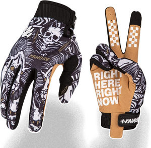 Guantes de Motocross Unisex de Cuero Resistentes al Viento, con Dedos Completos, Correa de Muñeca Ajustable, Ligeros, para Ciclismo en Invierno, Precio de Oferta - Product Image 3