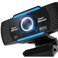 Kamera PC USB HD 1080p Grosir dengan Mikrofon OEM/ODM Plug-and-Play Webcam untuk Siaran Langsung dan Konferensi Video