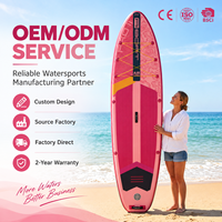 Planche de paddle gonflable 11'x34''x6'' avec soudure thermique, SUP durable haute pression, logo personnalisé, vente en gros OEM, directement de l'usine