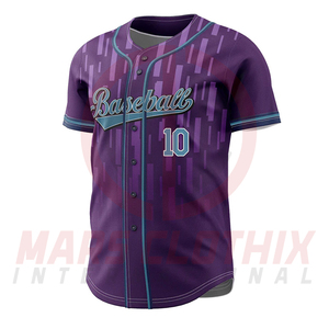 Nueva camiseta de béisbol transpirable de diseño para equipos, sublimada, en blanco, para venta en línea - Product Image 4