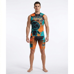 7v7 Heat-Transfer Printed <b>Compression</b> Set Jerseys Flag Football Uniform Custom Package Deal Quarterback Training Anti-Bacterial - Product Image 2