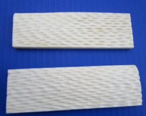 Plis en os de buffle faits à la main pour la poignée, écologiques, 100% naturels et biologiques. - Product Image 6