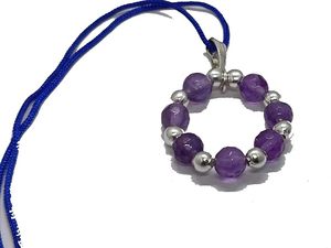 Cuentas de Ágata Roja Aventurina CRYSTAL REIKI, con Facetas, para Colgante, Estilo Clásico, Unisex, a la Moda - Product Image 4
