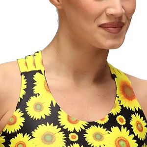 Nuevo Sujetador Deportivo Sexy para Mujer, Talla Grande, de un Solo Hombro, Sublimado, Transpirable, para Yoga, Gimnasio y Fitness - Product Image 5