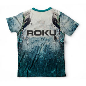 T-shirts pour hommes de sublimation vintage de haute qualité 200 grammes de poids en tissu O-Neck Style décontracté avec conception de motif d'impression unique - Product Image 2