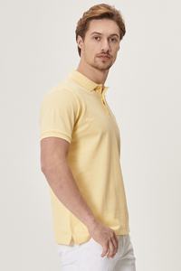 Uniforme Personalizado con Logotipo de Alta Calidad Antiarrugas para Hombre, Talla Grande, Camisas de Punto 100% Algodón - Product Image 5
