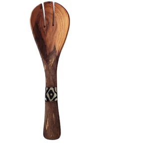 ช้อนตักสลัดพร้อมที่จับทำจากเรซินเครื่องครัวไม้พร้อมเสิร์ฟสลัดที่สวยงามเครื่องใช้บนโต๊ะอาหาร - Product Image 2