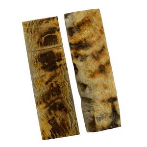 Écailles de corne de bélier naturelles brutes, pièces rectangulaires, matériau artisanal pour la décoration intérieure naturelle - Product Image 4