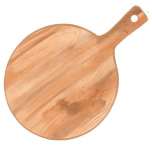 Tabla de servir de madera de acacia natural al por mayor, tabla para pizza, bandeja de cocina y tabla de quesos y charcutería a precio competitivo - Product Image 1