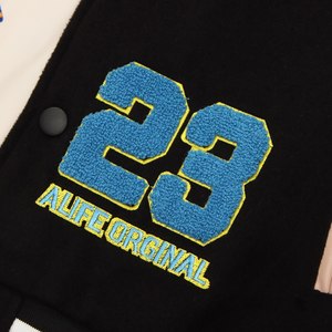 Wholesale Custom Latest Designs <b>Long</b> Sleeve Baseball Varsity <b>Jacket</b> <b>Leather</b> <b>Jackets</b> Sports <b>Jacket</b> - Product Image 4