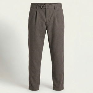 Pantalones de chino formales de algodón de lujo para hombre, talla grande, para verano, venta al por mayor - Product Image 1