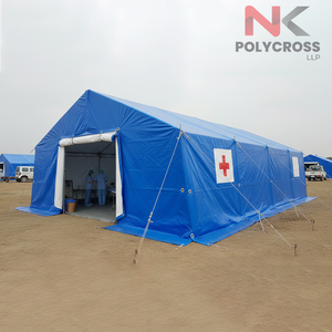 Lona estándar internacional para ayuda humanitaria, laminada multicapa, cubierta resistente al viento para uso en suministros humanitarios, para exportación. - Product Image 2