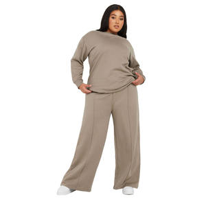 Custom Women Tracksuit midweight cotton regular fit <b>Travel</b> <b>Wear</b> Private Label for Online Clothing Stores - Product Image 6