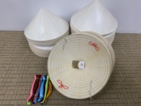 Chapeau de cowboy classique en coton réglable avec bande noire pour usage quotidien, sorties décontractées, restaurants, fêtes, plage, sports, pêche, voyages