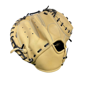 Customize PU / <b>PVC</b> / Pigskin / Cowhide Youth Adults Easy Break-in Baseball Catcher's Mitt With 1-Piece Closed Web - Product Image 3