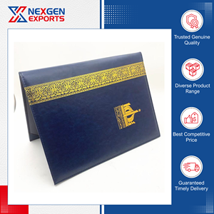Venta exclusiva de portadocumentos de piel sintética de la más alta calidad para diplomas y certificados de graduación para compradores al por mayor de origen indio - Product Image 3