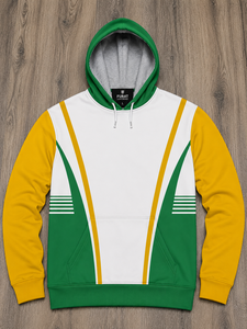 เสื้อฮู้ดซิปผู้ชายขายส่ง ผ้าฟลีซหนา 220gsm ซิปหน้า สำหรับฤดูหนาว โพลีเอสเตอร์ บล็อกสี พิมพ์ลายซิลค์สกรีน ODM ผ้าถัก - Product Image 1