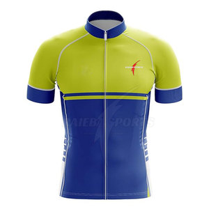 Combinaison de cyclisme respirante avec logo personnalisé, 100% polyester, service OEM pour hommes - Product Image 3