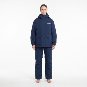 Ensemble veste et pantalon de ski imperméable pour femme Hawk Eye, à capuche, isolé synthétiquement, vêtements de neige, vêtements de sport d'extérieur - Product Image 1