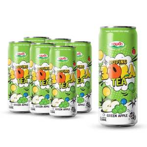 Té de Burbujas Nawon de 320 ml con Sabor a Fresa, Bajo en Azúcar y Grasa, Marca Privada OEM, Bebida Refrescante - Product Image 1