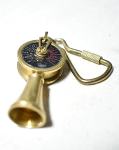 Llavero de Latón con Llave Telegráfica del Motor del Titanic, Llavero Náutico Vintage, Regalo Coleccionable Marítimo - Product Image 5