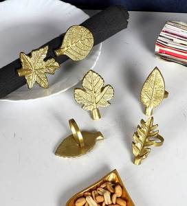 Customizable Beautiful Aluminum Napkin Ring With Shiny Silver Finish For Christmas Thanksgiving And Festive <b>Table</b> Decoration - Product Image 2