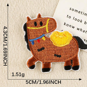 Custom Embroidery Patch Factory Made Shield Shape Applique Badge for <b>Jackets</b> Hats Backpacks Clothing Wholesale Iron On Sew On - Product Image 5