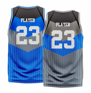 Team Basketball Jersey Set Sublimated V-Neck Sleeveless Moisture Wicking 100% Polyester Adult Unisex All Seasons - Product Image 3
