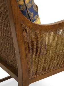 Modern Wooden <b>Dining</b> <b>Armchair</b> with Upholstered Seat and Solid Back for Living Room Home Furniture - Product Image 3