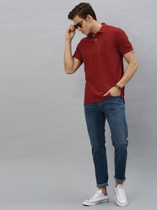 Chemises polo pour hommes en coton respirant à manches courtes avec logo personnalisé, fabricant de polos de golf décontractés - Product Image 1