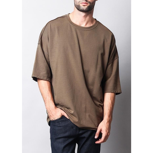 Camisetas Casuales Oversize de Última Moda, 100% Algodón, Tejido Worsted, Diseño con Letras, Anti-Pilling, Más Vendidas - Product Image 4