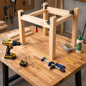 Planche de comptoir en bois de caoutchouc vietnamien, panneau en bois massif à jointure à doigts, plateau de table stratifié, panneau de mobilier, fourniture OEM - Product Image 2