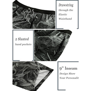 Shorts de sport légers pour hommes, sublimés, personnalisables, respirants, pour la remise en forme et l'exercice - Product Image 3
