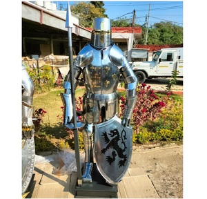 Fabricant de confiance, armure métallique de qualité supérieure, conçue pour les costumes de chevalier, les festivals historiques et les présentoirs. - Product Image 1