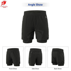 <b>Men</b> <b>Compression</b> Training <b>Shorts</b> Stretch Fit Activewear <b>Shorts</b> Ideal for Gym Training Running Cycling and Daily Workout Sessions - Product Image 6