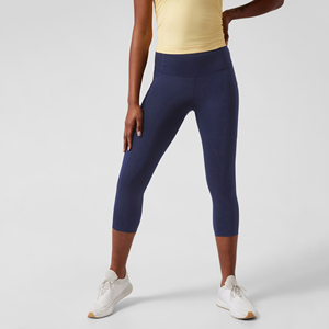Leggings de sport pour femmes de haute qualité, taille haute, épais, nouvelle arrivée, vêtements de yoga, tissu tricoté pakistanais, respirant - Product Image 4